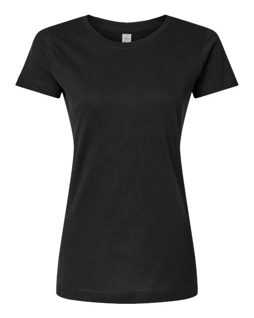 LAT Women's Fine Jersey Tee 3516 Black