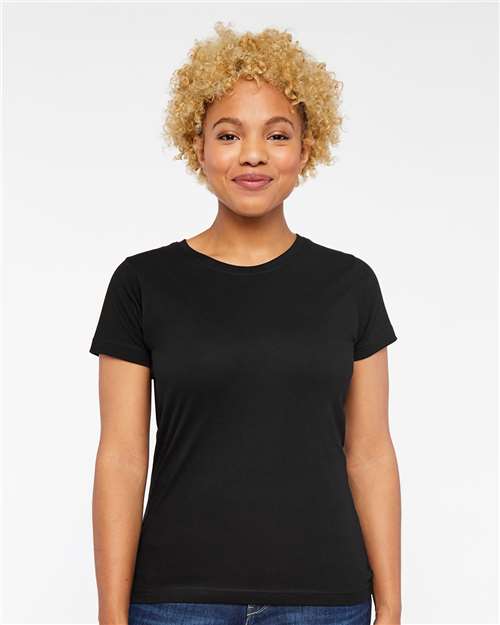 LAT Women's Fine Jersey Tee 3516 Black