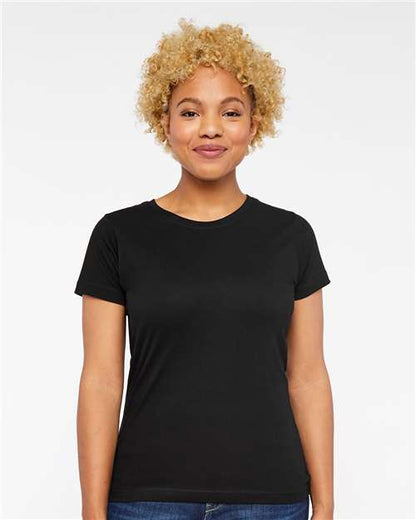LAT Women's Fine Jersey Tee 3516 Black