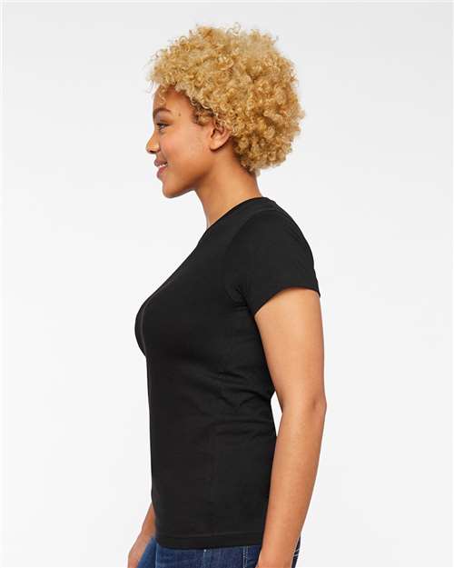 LAT Women's Fine Jersey Tee 3516 Black