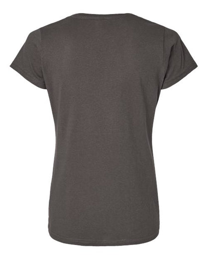 LAT Women's Fine Jersey Tee 3516 Charcoal