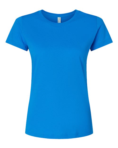 LAT Women's Fine Jersey Tee 3516 Cobalt