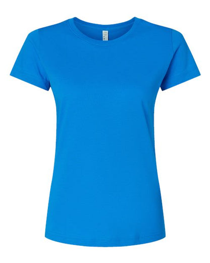 LAT Women's Fine Jersey Tee 3516 Cobalt