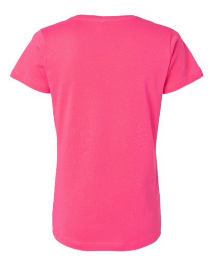 LAT Women's Fine Jersey Tee 3516 Hot Pink