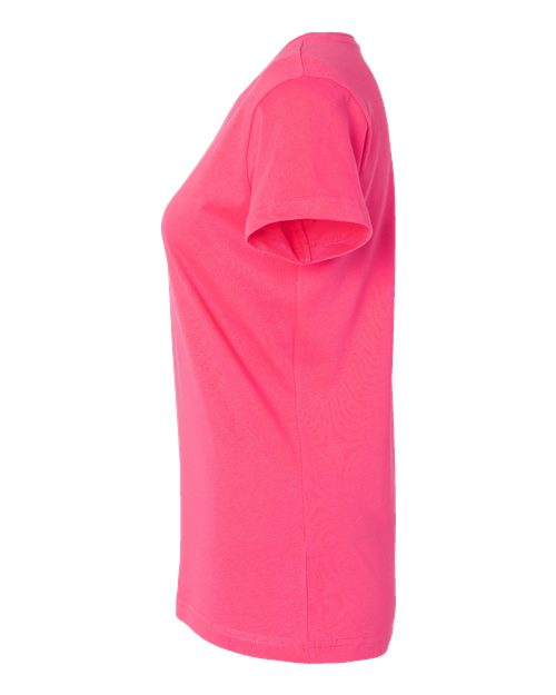 LAT Women's Fine Jersey Tee 3516 Hot Pink