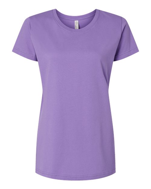 LAT Women's Fine Jersey Tee 3516 Lavender
