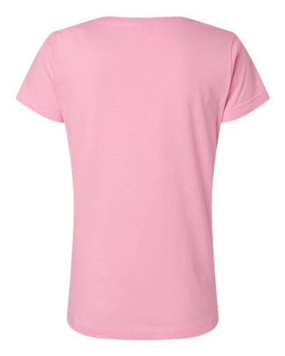 LAT Women's Fine Jersey Tee 3516 Pink