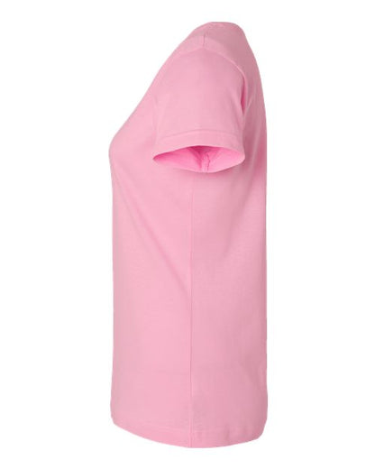 LAT Women's Fine Jersey Tee 3516 Pink