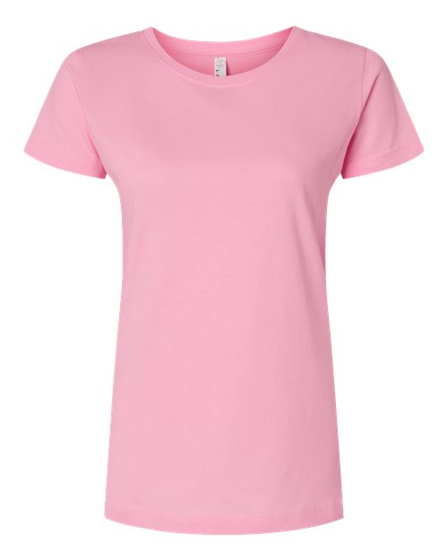 LAT Women's Fine Jersey Tee 3516 Pink