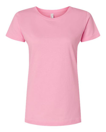 LAT Women's Fine Jersey Tee 3516 Pink