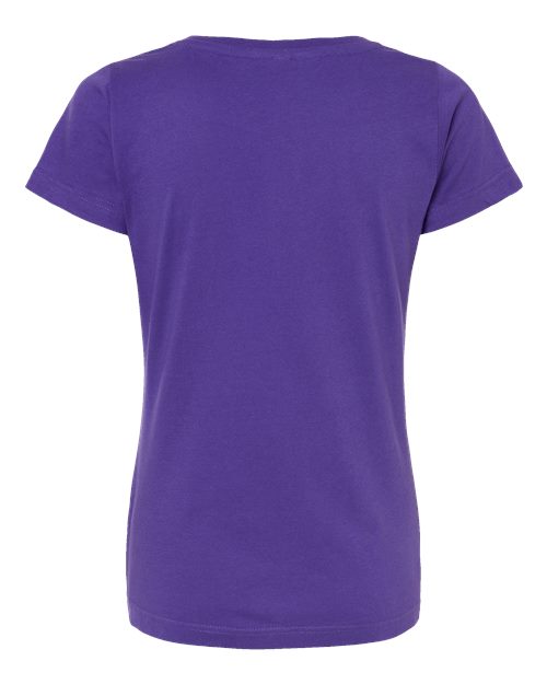LAT Women's Fine Jersey Tee 3516 Purple