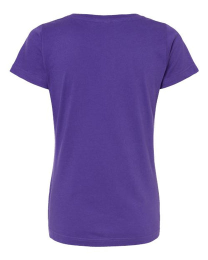 LAT Women's Fine Jersey Tee 3516 Purple