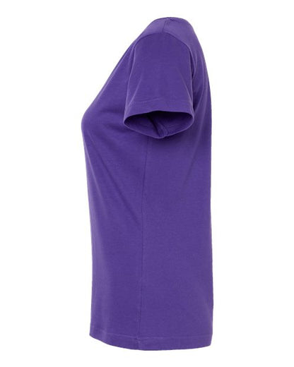 LAT Women's Fine Jersey Tee 3516 Purple
