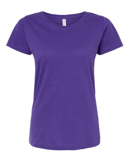 LAT Women's Fine Jersey Tee 3516 Purple