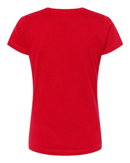 LAT Women's Fine Jersey Tee 3516 Red