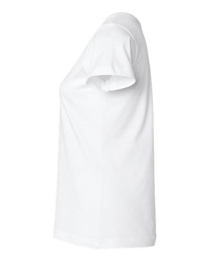 LAT Women's Fine Jersey Tee 3516 White