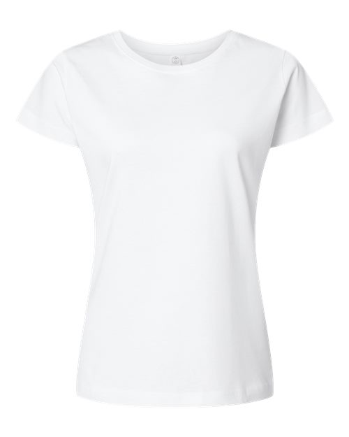 LAT Women's Fine Jersey Tee 3516 White