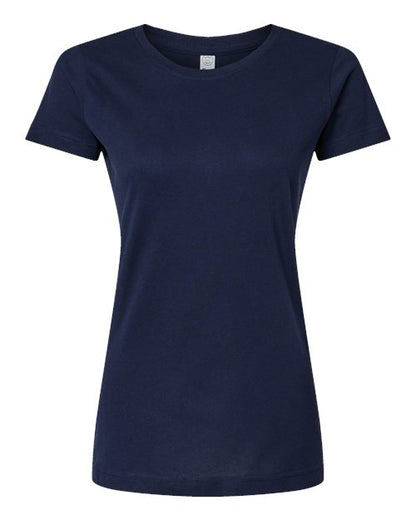 LAT Women's Fine Jersey Tee 3516 Navy