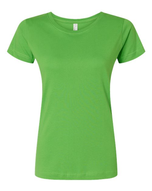 LAT Women's Fine Jersey Tee 3516 Apple