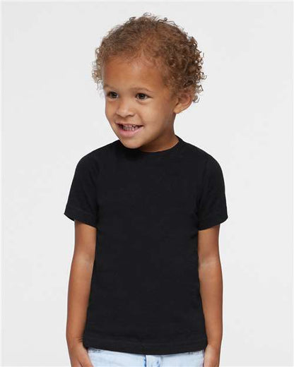 Rabbit Skins Toddler Fine Jersey Tee 3321 Black
