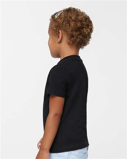 Rabbit Skins Toddler Fine Jersey Tee 3321 Black