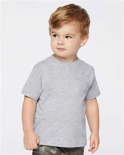Rabbit Skins Toddler Fine Jersey Tee 3321 Heather
