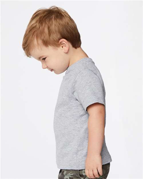 Rabbit Skins Toddler Fine Jersey Tee 3321 Heather