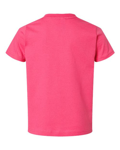 Rabbit Skins Toddler Fine Jersey Tee 3321 Hot Pink