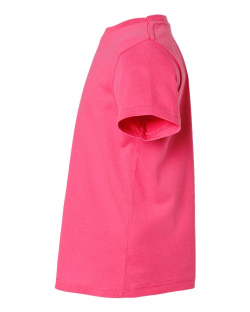 Rabbit Skins Toddler Fine Jersey Tee 3321 Hot Pink