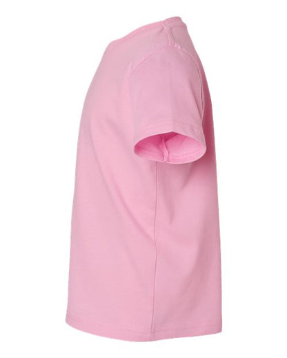 Rabbit Skins Toddler Fine Jersey Tee 3321 Pink