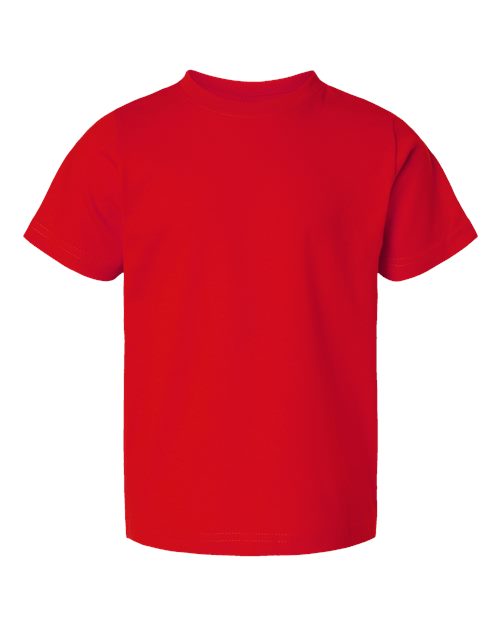Rabbit Skins Toddler Fine Jersey Tee 3321 Red