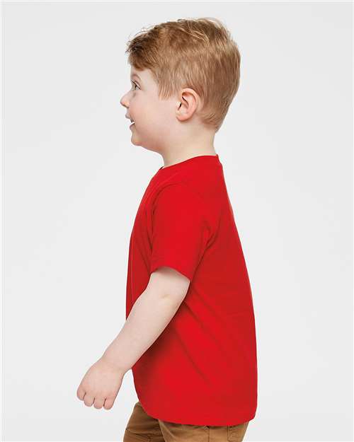 Rabbit Skins Toddler Fine Jersey Tee 3321 Red