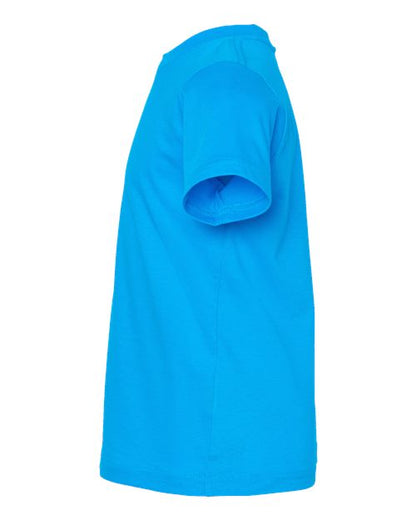 Rabbit Skins Toddler Fine Jersey Tee 3321 Turquoise