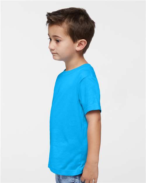 Rabbit Skins Toddler Fine Jersey Tee 3321 Turquoise