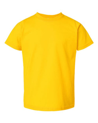 Rabbit Skins Toddler Fine Jersey Tee 3321 Yellow