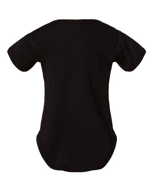 Rabbit Skins Infant Fine Jersey Bodysuit 4424 Black