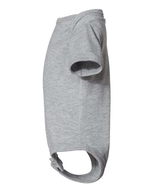 Rabbit Skins Infant Fine Jersey Bodysuit 4424 Heather
