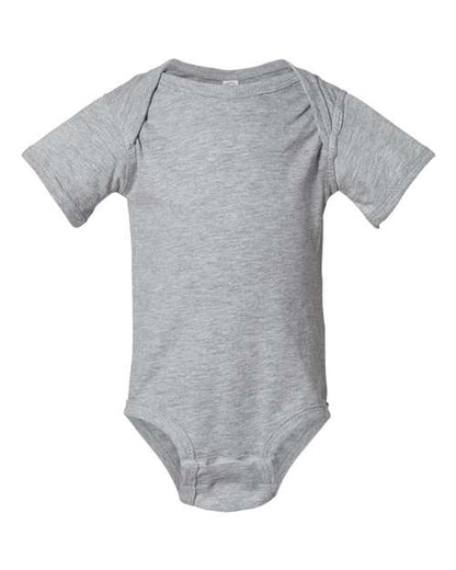 Rabbit Skins Infant Fine Jersey Bodysuit 4424 Heather