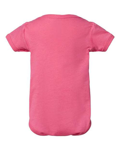 Rabbit Skins Infant Fine Jersey Bodysuit 4424 Hot Pink