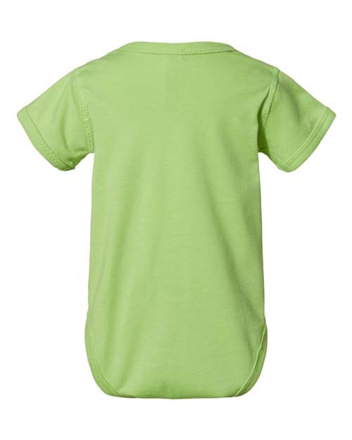 Rabbit Skins Infant Fine Jersey Bodysuit 4424 Key Lime