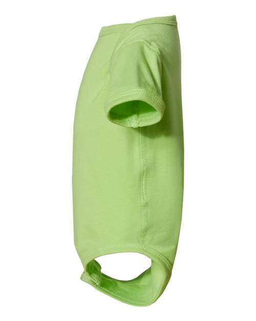 Rabbit Skins Infant Fine Jersey Bodysuit 4424 Key Lime