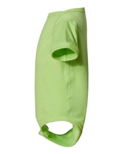 Rabbit Skins Infant Fine Jersey Bodysuit 4424 Key Lime