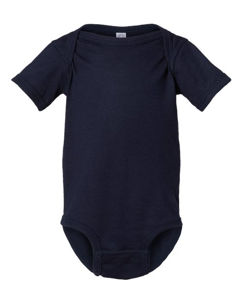 Rabbit Skins Infant Fine Jersey Bodysuit 4424 Navy