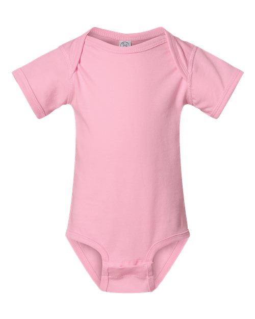 Rabbit Skins Infant Fine Jersey Bodysuit 4424 Pink