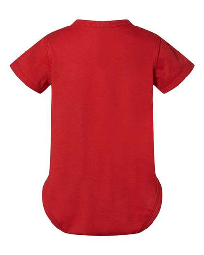 Rabbit Skins Infant Fine Jersey Bodysuit 4424 Red