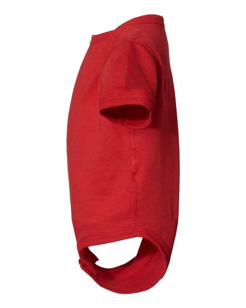 Rabbit Skins Infant Fine Jersey Bodysuit 4424 Red