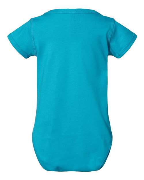 Rabbit Skins Infant Fine Jersey Bodysuit 4424 Turquoise