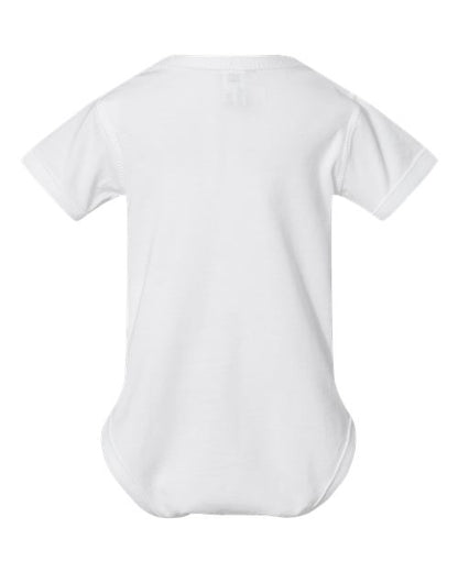 Rabbit Skins Infant Fine Jersey Bodysuit 4424 White