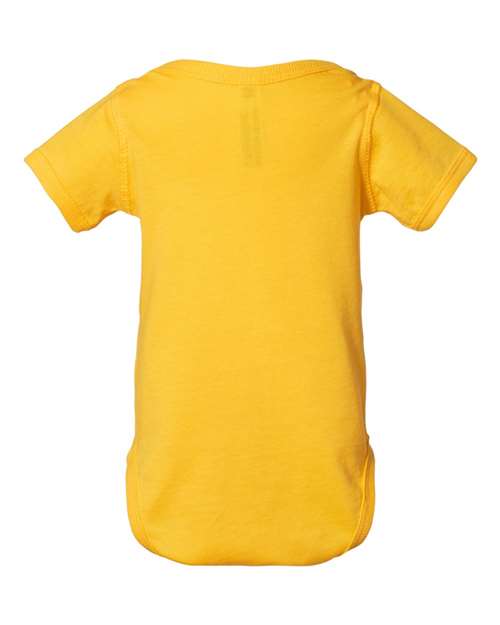 Rabbit Skins Infant Fine Jersey Bodysuit 4424 Yellow