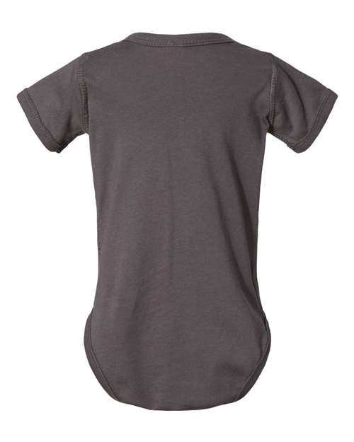 Rabbit Skins Infant Fine Jersey Bodysuit 4424 Charcoal